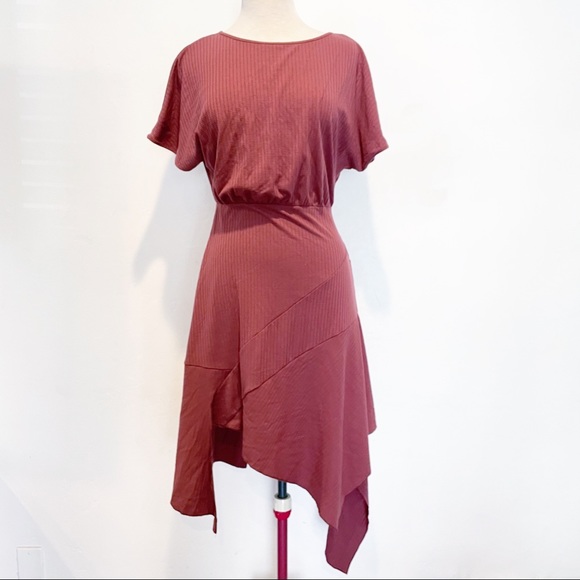 Joyfolie Mia Joy Shiloh Dress Dark Blush Pink Boho - Picture 2 of 12